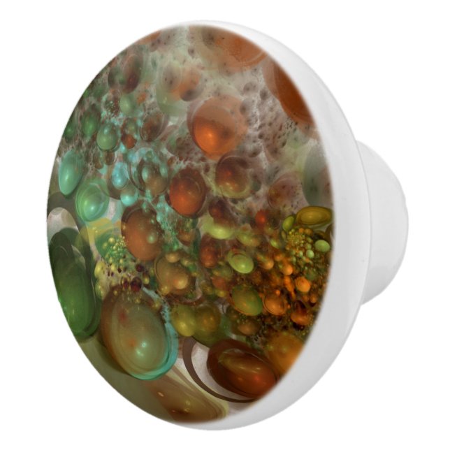 Bouton De Porte En Céramique Expansion Saturne (Droite)