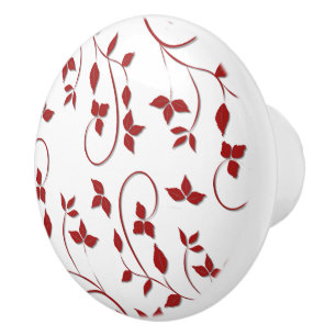 Bouton De Porte En Céramique Fabulous Fern