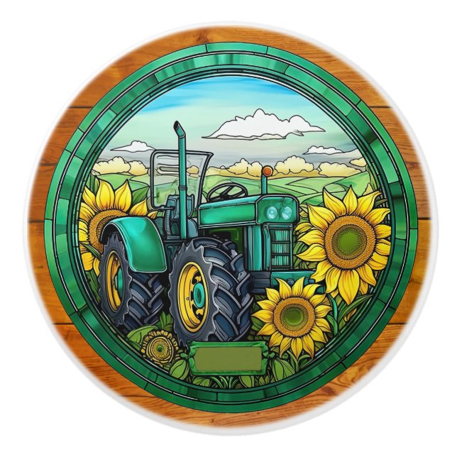 Bouton De Porte En Céramique Filières de traction (Devant)