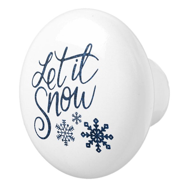 Bouton De Porte En Céramique Flèche-neige (Droite)