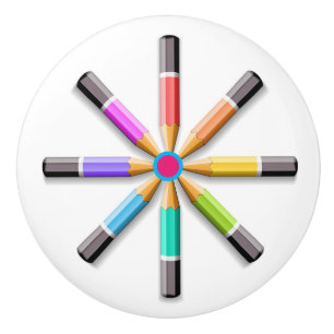 Bouton De Porte En Céramique Fournitures scolaires et de bureau Connecteurs du