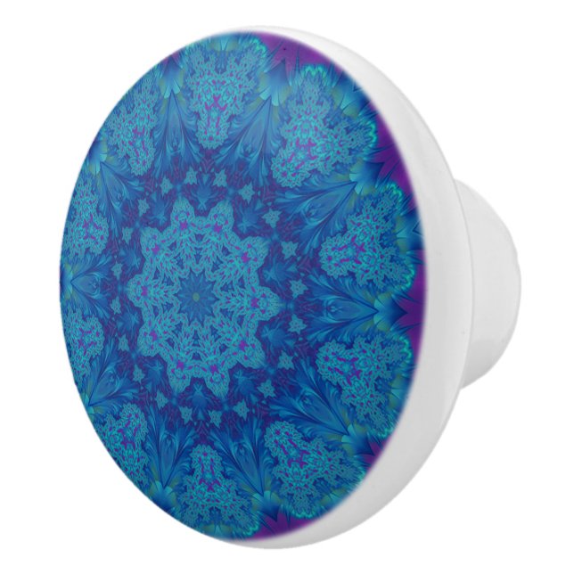 Bouton De Porte En Céramique Fractal (Droite)