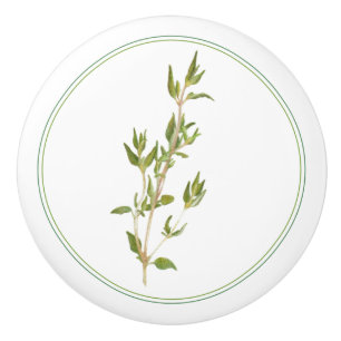 Bouton De Porte En Céramique FROID EN Céramique THYME FRAIS