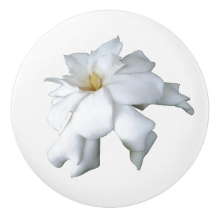 Bouton de porte en céramique Gardenia
