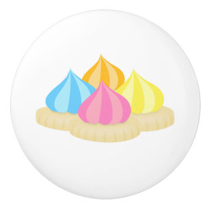 Bouton De Porte En Céramique Gems glacés