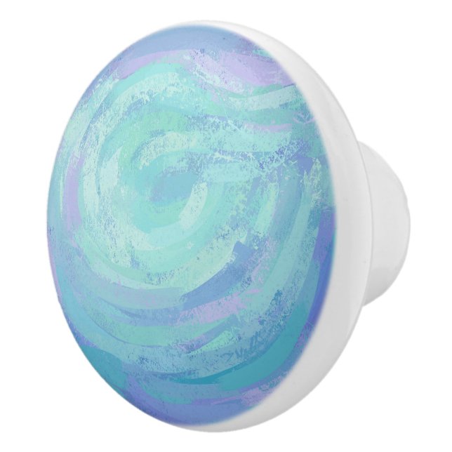 Bouton De Porte En Céramique Glacier (Droite)