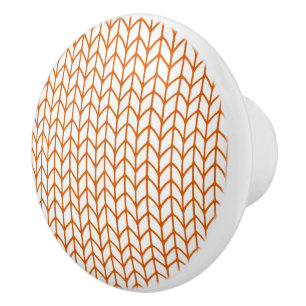 Bouton De Porte En Céramique GOLD LINE KNIT Ceramic Knob