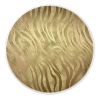 Gold Luxueux Zebra Jungle Safari Glam