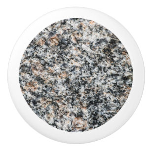 Bouton De Porte En Céramique Granit - Hard Rock