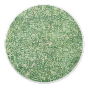 Bouton De Porte En Céramique Green Textured Arrière - plan par Shirley Taylor
