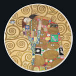 Bouton De Porte En Céramique Gustav Klimt - Réalisation, Stoclet Frieze<br><div class="desc">L'Arbre de Vie,  La Frieze Stoclet,  Amateurs de réalisation - Gustav Klimt,  Carton,  1909</div>