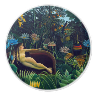 Bouton De Porte En Céramique Henri Rousseau - Le Rêve / The Dream