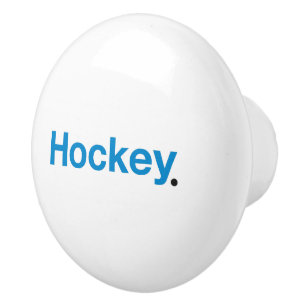Bouton De Porte En Céramique Hockey