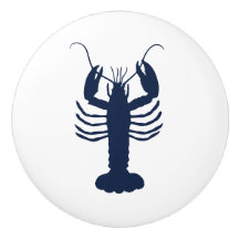 Homard côtier Marine Bleu et blanc