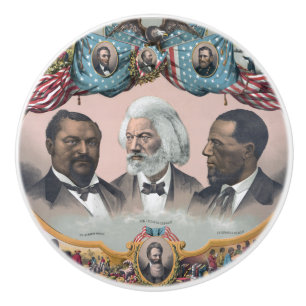 Bouton De Porte En Céramique Icônes de l'histoire des Noirs : Avec Frederick Do