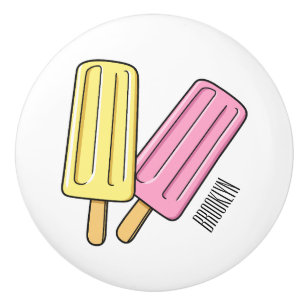 Bouton De Porte En Céramique Illustration de Ice pop