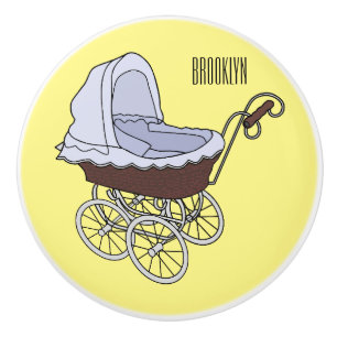 Bouton De Porte En Céramique Illustration de poussette