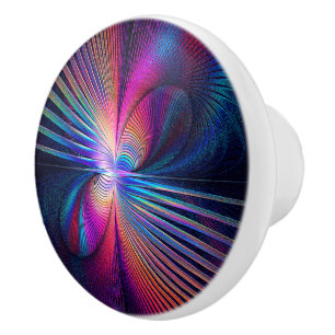 Bouton De Porte En Céramique Iridescence structurelle