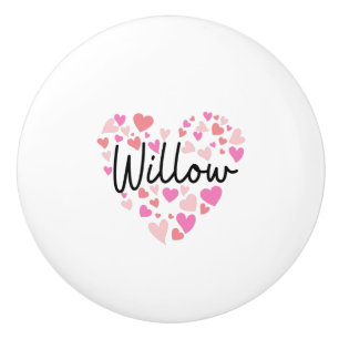 Bouton De Porte En Céramique J'aime Willow