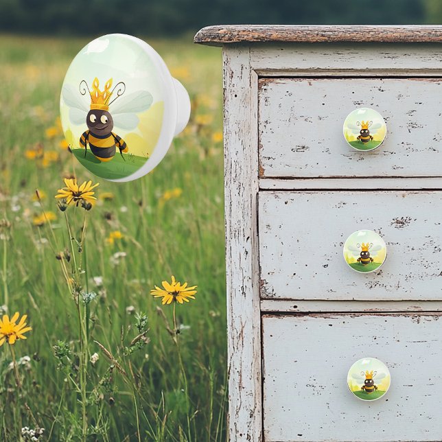 Bouton De Porte En Céramique Jote reine abeille (Créateur téléchargé)