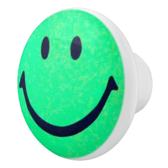 Bouton De Porte En Céramique Joyeux face (Droite)