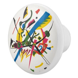 Bouton De Porte En Céramique Kandinsky - Petits Mondes 1 (Small Worlds 1)