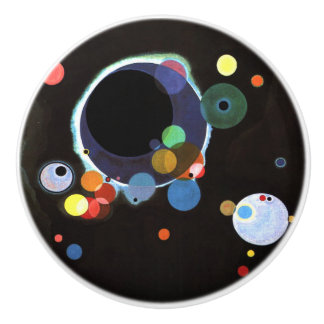 Bouton De Porte En Céramique Kandinsky - Plusieurs cercles