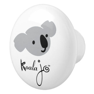 Bouton De Porte En Céramique Koala Jo Ceramic Knob