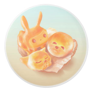 Bouton De Porte En Céramique L'âme du pain