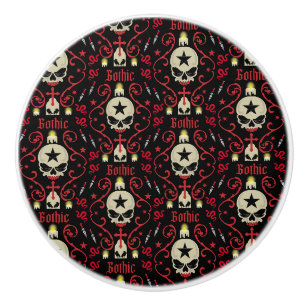 Bouton De Porte En Céramique Lampe Gothique Et Accessoires