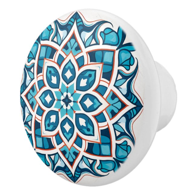 Bouton De Porte En Céramique L'artisanat de style arabe (Droite)