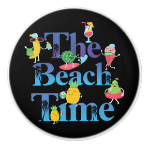 Bouton De Porte En Céramique Le Temps De La Plage