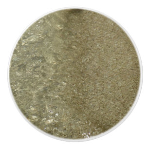 Bouton De Porte En Céramique L'eau sur la plage II Photographie Abstraite de la