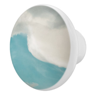 Bouton De Porte En Céramique les vagues de toutes les manières