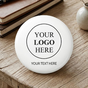 Bouton De Porte En Céramique Logo Promotionnel Personnalisé – Aucune Commande M