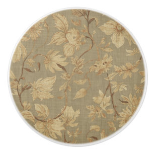 Bouton De Porte En Céramique Luxury Vintage British Antique Beige