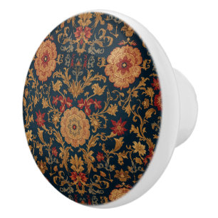 Bouton De Porte En Céramique Luxury Vintage Royal Aristocratic British Gold