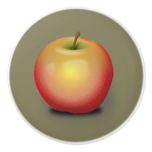 Bouton De Porte En Céramique Maintosh Apple