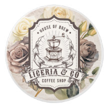 Maison vintage élégante de torréfaction Café Flora