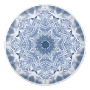 Bouton De Porte En Céramique Mandala de cristal