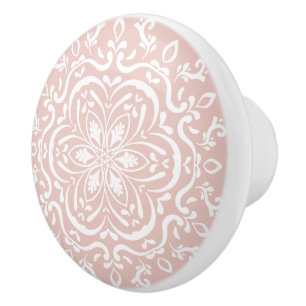 Bouton De Porte En Céramique Mandala Mallow