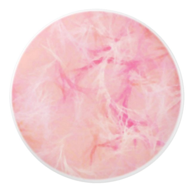 Bouton De Porte En Céramique Marble swirl (Devant)