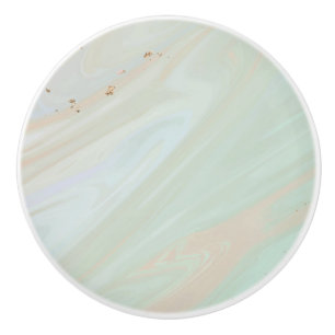 Bouton De Porte En Céramique Marbre Pastel Pierre Parties scintillant Texture A