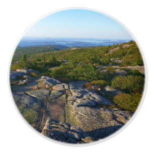 Bouton De Porte En Céramique Matin au sommet du mont Cadillac à Acadia