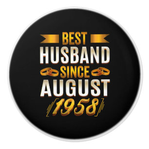 Bouton De Porte En Céramique Meilleur Mari FunnyAnniversaire Maman Papa