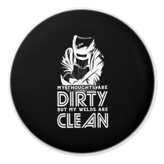 Bouton De Porte En Céramique Mes soudures sont propres