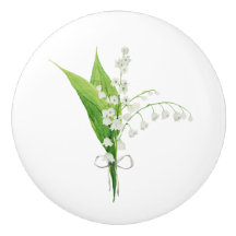 Meuble floral au muguet