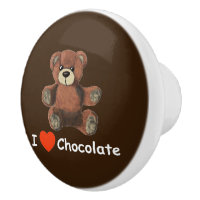 Mignonne I Coeur (Amour) Chocolat Teddy Ours