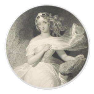 Bouton De Porte En Céramique Miranda