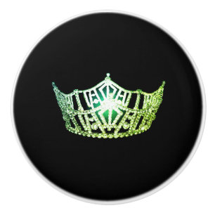 Bouton De Porte En Céramique Miss America Pomme en céramique Cabinet Knob
